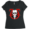 frankenskull hellion logo Women's Triblend Scoop T-shirt