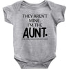 the cool fun and favorite aunt Baby Bodysuit
