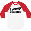 i shotgun zombies funny t shirt dead apocalypse s 3xl 3/4 Sleeve Shirt