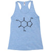 Caffeine Molecule Racerback Tank
