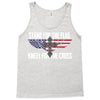 stand for the flag kneel for the cross Tank Top