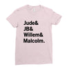 Jude JB Willem Malcolm Ladies Fitted T-Shirt
