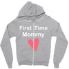 first time mommy Zipper Hoodie
