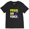 proud air force dad V-Neck Tee
