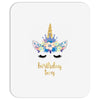 birthday unicorn family series birthday boy Mousepad