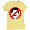 no mas maduro Ladies Fitted T-Shirt