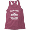 hawking av club middle school Racerback Tank
