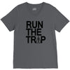 run the trap mens trap music t shirt dope swag hipster flosstradamus t V-Neck Tee
