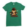 indiana link Ladies Fitted T-Shirt