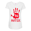 hai hater trending Maternity Scoop Neck T-shirt