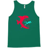 monster fish eats diver Tank Top