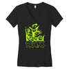 brain squad Women's V-Neck T-Shirt