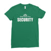 five nights at freddy's pizzeria security Ladies Fitted T-Shirt
