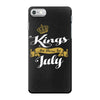 kings are born in july iPhone 7 Case