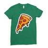 hot pizza Ladies Fitted T-Shirt