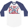 rebel girl 3/4 Sleeve Shirt