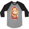 brown bear 3/4 Sleeve Shirt