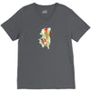 playing koi V-Neck Tee