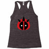 dead funny Racerback Tank