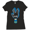 llap foam finger Ladies Fitted T-Shirt