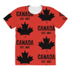 Canada Established 1867 All Over Women's T-shirt