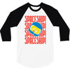 spaceship 3/4 Sleeve Shirt