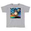 Totoro Van Gogh Parody Toddler T-shirt