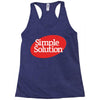 simpe solution Racerback Tank