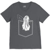pocket samara V-Neck Tee