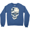 the great wave off skull Crewneck Sweatshirt