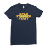 kylo stabbed first Ladies Fitted T-Shirt