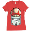 pocket power Ladies Fitted T-Shirt