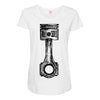 piston 2 Maternity Scoop Neck T-shirt