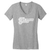 don't eat yellow snow Women's V-Neck T-Shirt