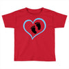 Baby Boy with Heart Any Name Customized Toddler T-shirt