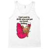 hi quality frenchie Tank Top