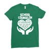 school counselor Ladies Fitted T-Shirt