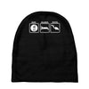 eat sleep scuba dive Baby Beanies