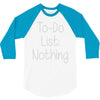 lazy day humour 3/4 Sleeve Shirt