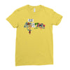 and that how i saved the world Ladies Fitted T-Shirt