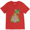 secret swing V-Neck Tee