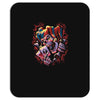 wicked jester skull Mousepad