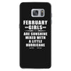 February Girls Are Sunshine Mixed With A Little Hurricane Samsung Galaxy S7