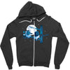 night owl Zipper Hoodie