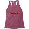 its a beautiful day Racerback Tank