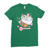 clean eating Ladies Fitted T-Shirt
