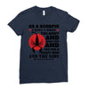 as a scorpio i have 3 sides Ladies Fitted T-Shirt