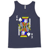 party king design funny humor cool graph baseball Tank Top