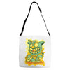 cat monster Adjustable Strap Totes