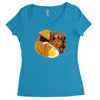 funny full english breakfast, ideal gift or birthday present Women's Triblend Scoop T-shirt